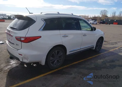 2013 Infiniti Jx35 z USA, uszkodzony, nr VIN 5N1AL0MM4DC316185